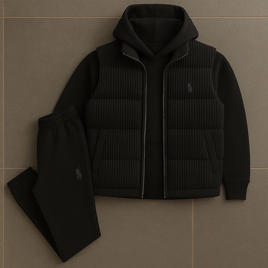 PRL™ Komplett-Set – Hoodie, Weste & Hose