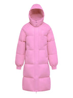 Classic Hooded Long Puffer Jacket – Wärme, Komfort und Schutz im Alltag