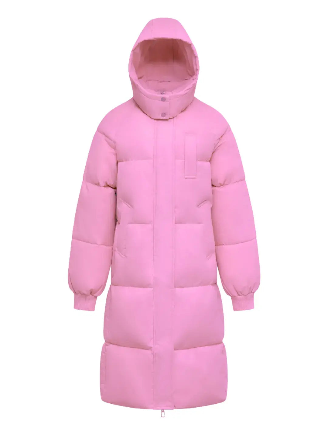 Classic Hooded Long Puffer Jacket – Wärme, Komfort und Schutz im Alltag