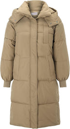 Classic Hooded Long Puffer Jacket – Wärme, Komfort und Schutz im Alltag