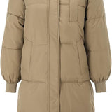 Classic Hooded Long Puffer Jacket – Wärme, Komfort und Schutz im Alltag